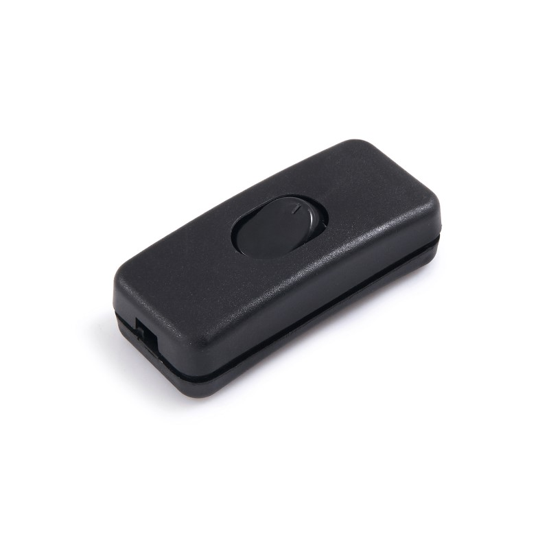 PRZEŁĄCZNIK PRZELOTOWY CZARNY NA KABEL