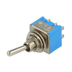 PRZEŁĄCZNIK 2*6 mts-202 HEBELKOWY BISTABILNY ON/OFF