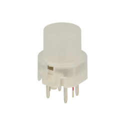 MIKROPRZEŁĄCZNIK DT6/DTE6 OKRĄGŁY BIAŁY