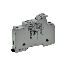 GNIAZDO BEZPIECZNIKA 10x38mm NA SZYNĘ