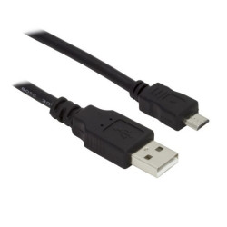 PRZEWÓD USB MIKRO 3,0m CZARNY