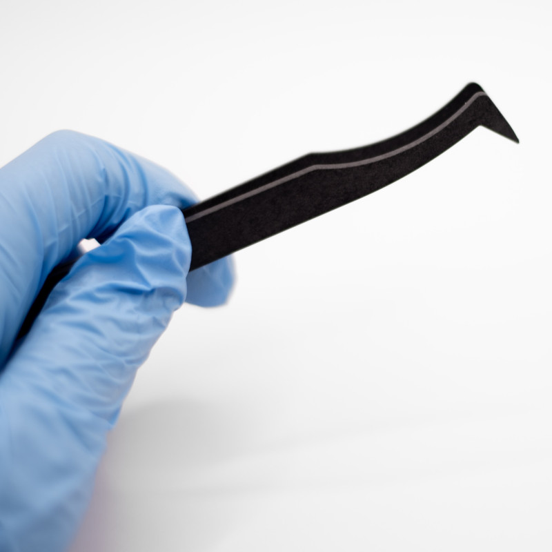 PĘSETA ANTYMAGNETYCZNA WYGIĘTA