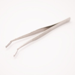 PĘSETA WYGIĘTA METAL PŁASKA 114mm długość