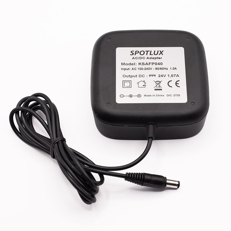 ZASILACZ 24V 1,67A 40W 2,1/5,5mm KSAFP040