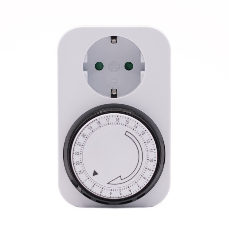 PROGRAMATOR CZASOWY SCHUKO ANALOGOWY 24h