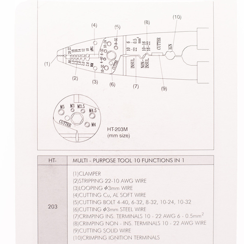 ŚCIĄGACZ IZOLACJI HT-203