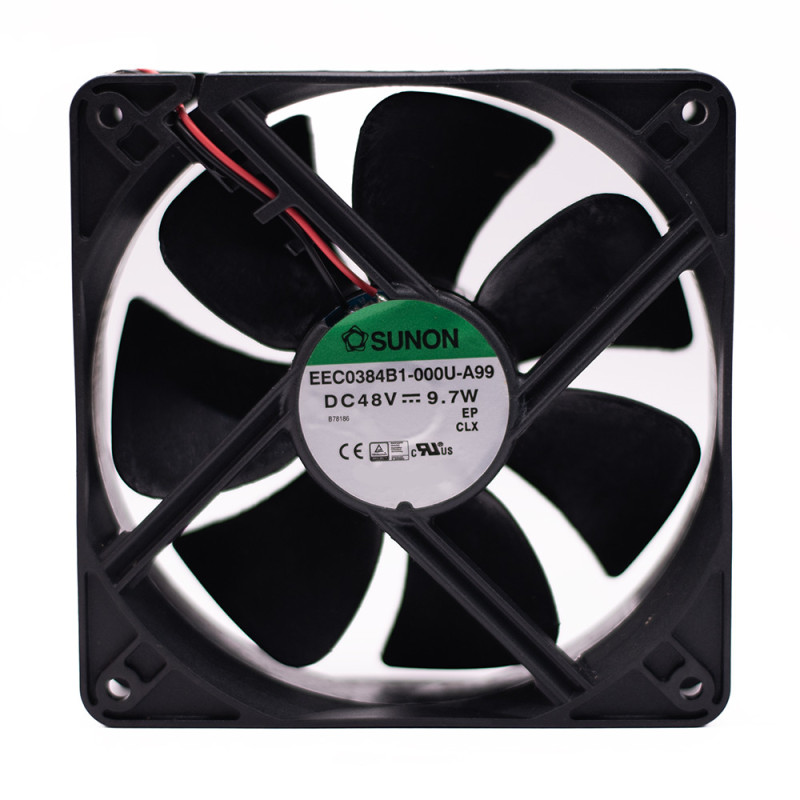 WENTYLATOR 48VDC 120x120x38 KULKOWE EEC0384B1-A99 SUNON 62dB 234,4m3/h