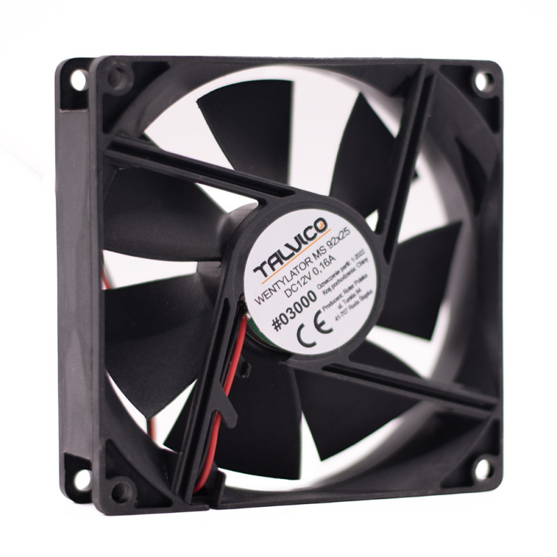 WENTYLATOR 12VDC 92x92x25mm 03000 TALVICO