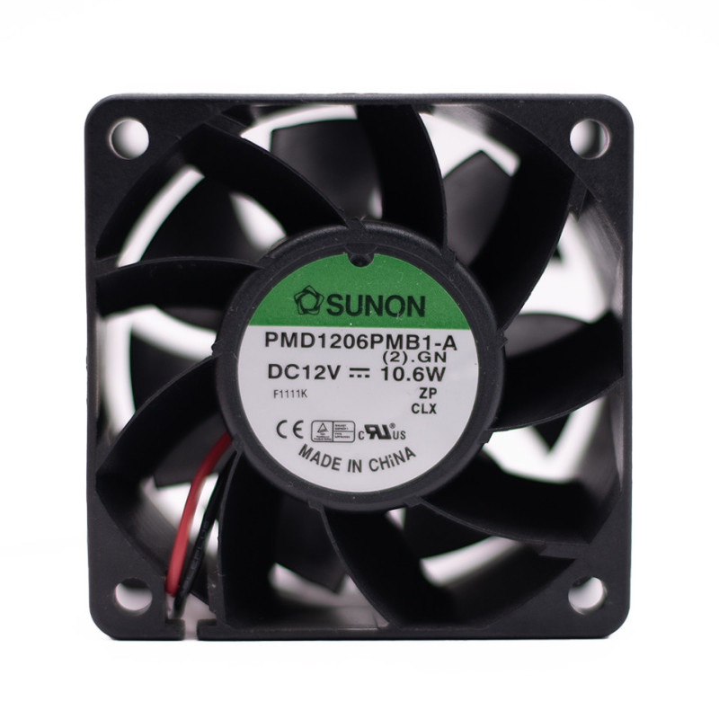 WENTYLATOR 12VDC 60x60x38 KULKOWE KD1206PMB1A SUNON 96m3/h 56,0dB