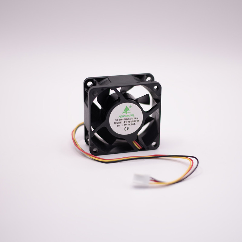 WENTYLATOR 12VDC  60x60x25mm RDH6025B KULKA