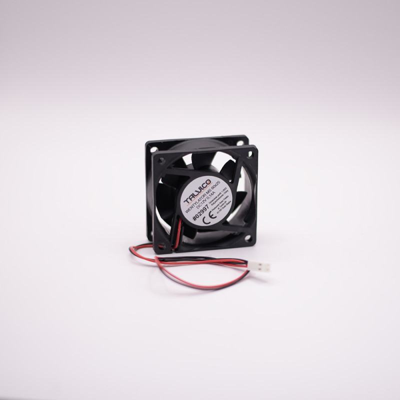 WENTYLATOR 12VDC 60x60x25mm MS