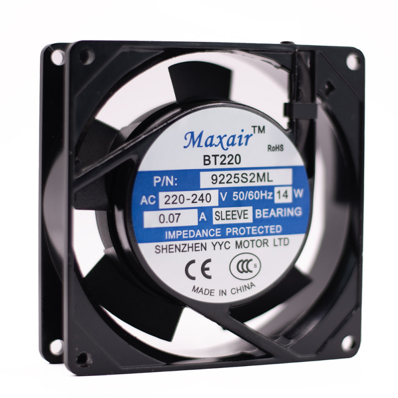 WENTYLATOR 230VAC 92x92x25 S2H ŚLIZG