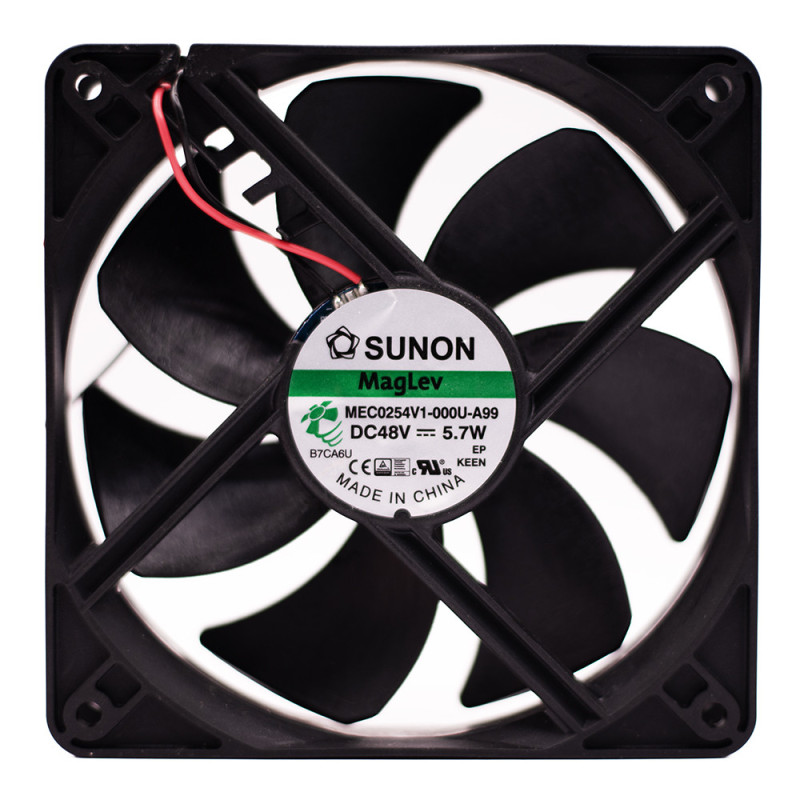 WENTYLATOR 48VDC 120x120x25 VAPOMEC0254V1-A99 SUNON 44,5dB 183,833/h