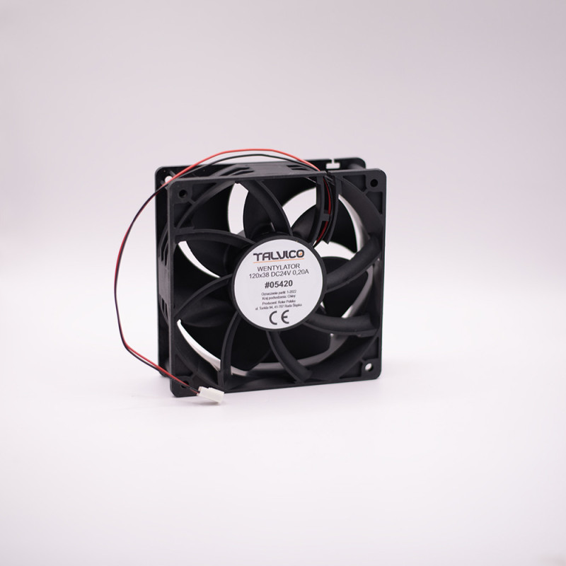 WENTYLATOR 24VDC 120x120x38mm