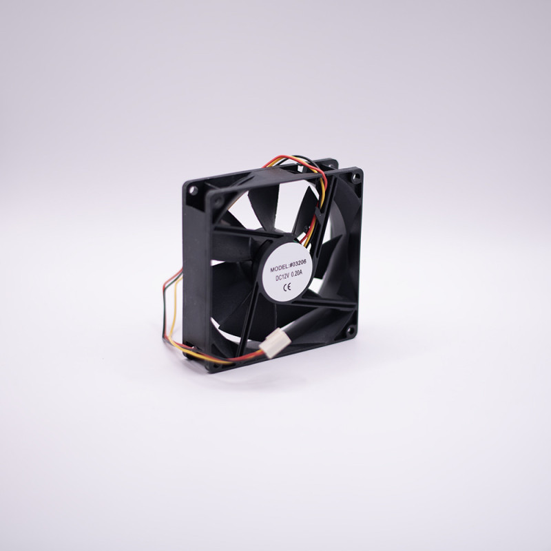 WENTYLATOR 12VDC 92x92x25mm HS 3-PRZEWODY