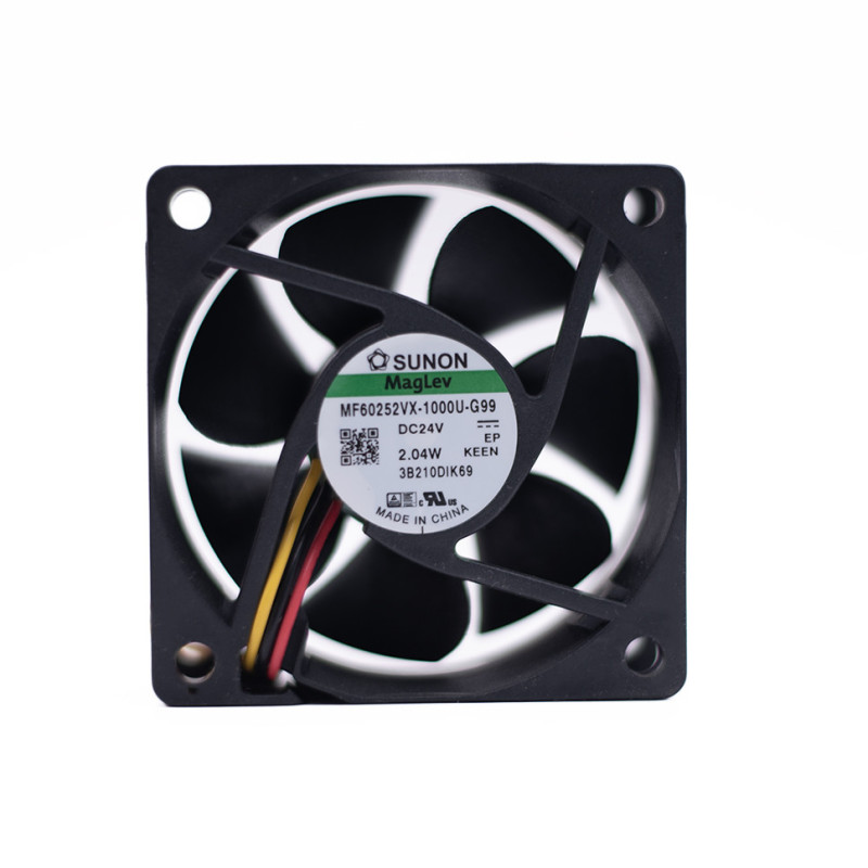 WENTYLATOR 24VDC 60x60x25mm  45,63m3/h MF60252VX-G99-A