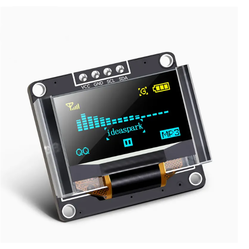 Moduł wyświetlacza OLED 2,44 cm z etui ochronnym