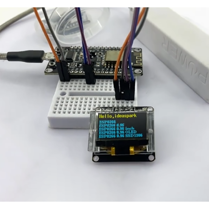 Moduł wyświetlacza OLED 2,44 cm z etui ochronnym