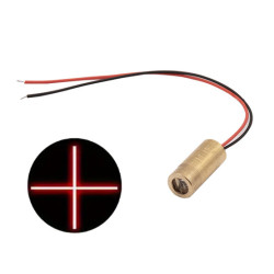 Laserowy Moduł Krzyżowy Diody - Czerwony