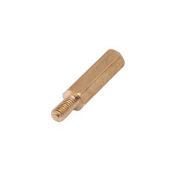 DYSTANS Z GWINTEM MOSIĄDZ NIKLOWANY - WARIANTY