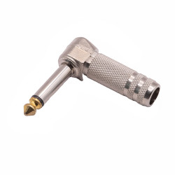 WTYK JACK 6,3 MONO NIKIEL KĄTOWY JW644