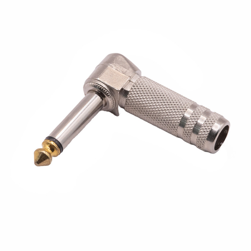 WTYK JACK 6,3 MONO NIKIEL KĄTOWY JW644