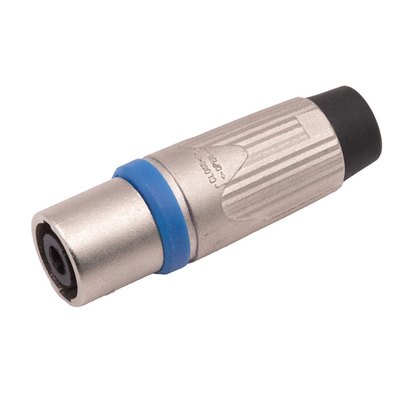 GNIAZDO SPEAKON NA KABEL 4PIN METAL