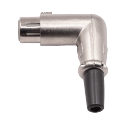 GNIAZDO XLR CANON 3PIN NA KABEL KĄTOWE