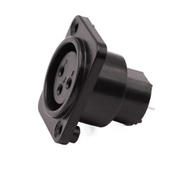 GNIAZDO XLR PLASTIK OBUDOWA