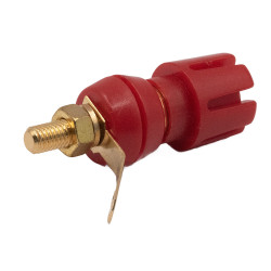 GNIAZDO BANAN 4mm AUDIO GOLD W PLASTIKU