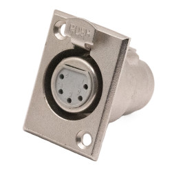 GNIAZDO XLR CANON 5PIN DO OBUDOWY