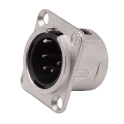 NEUTRIK WTYK XLR 4PIN MONTAŻ.