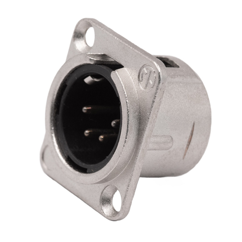 NEUTRIK WTYK XLR 4PIN MONTAŻ.