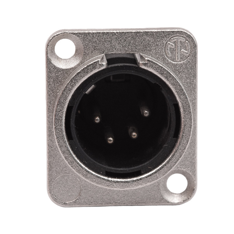 NEUTRIK WTYK XLR 4PIN MONTAŻ.