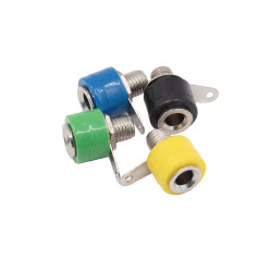 GNIAZDO BANAN MAŁE METAL CZARNE AL2321 PLASTIK