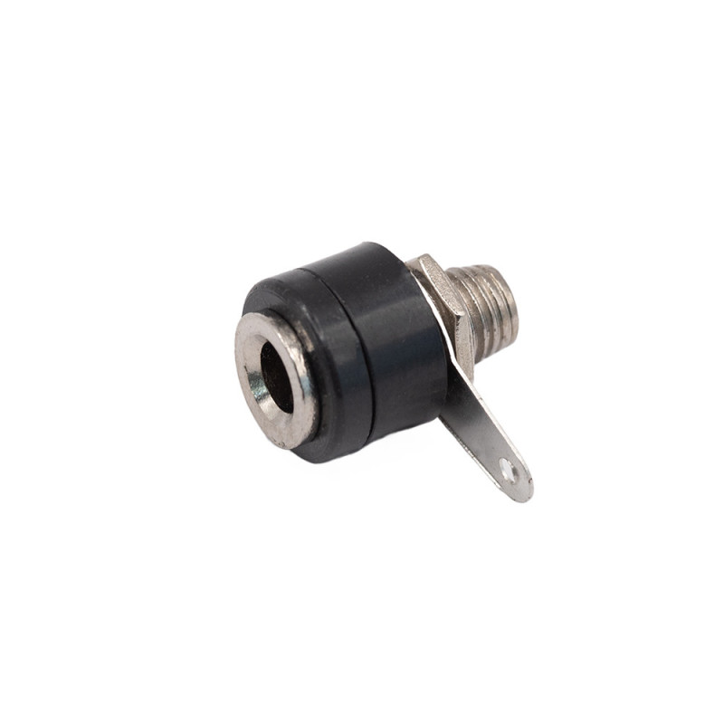 GNIAZDO BANAN MAŁE METAL CZARNE AL2321 PLASTIK