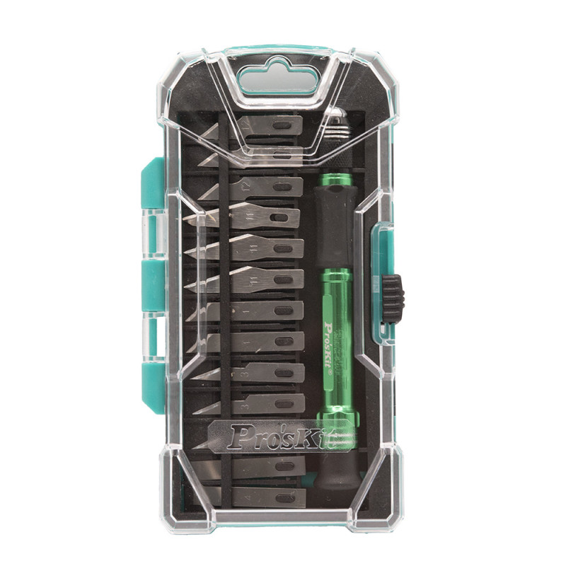 ZESTAW NOŻY PROSKIT PD-398 ALUMINIUM