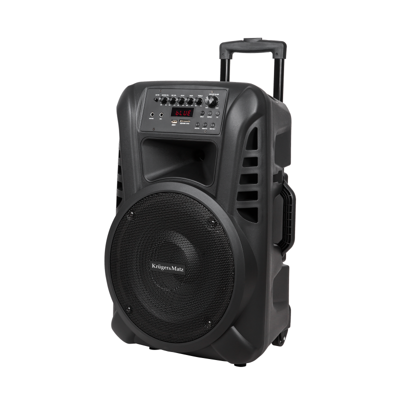 Aktywna kolumna głośnikowa (z 2 mikrofonami bezprzewodowymi UHF, SD, Bluetooth, FM, USB) 40 Watt