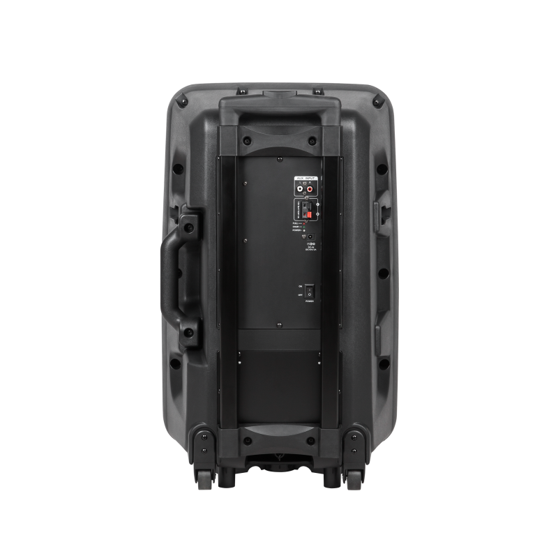 Aktywna kolumna głośnikowa (z 2 mikrofonami bezprzewodowymi UHF, SD, Bluetooth, FM, USB) 40 Watt