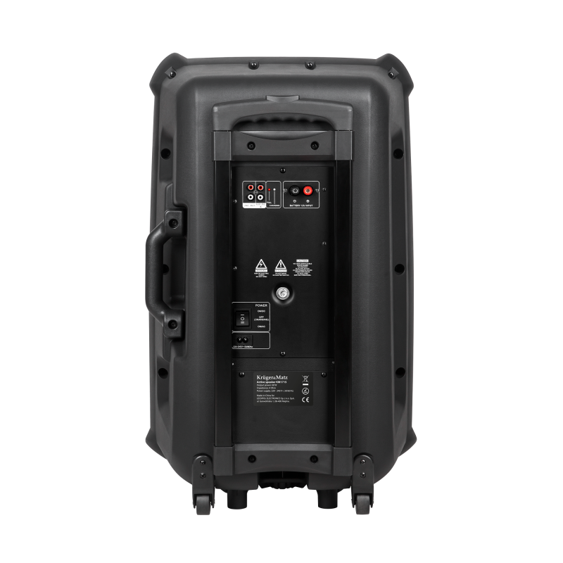 Aktywna kolumna głośnikowa (z 2 mikrofonami bezprzewodowymi UHF, SD, Bluetooth, FM, USB) 60 Watt