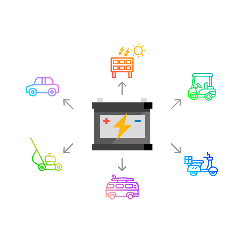 Akumulator żelowy VIPOW 4V 4,9Ah