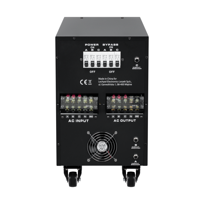 Automatyczny trójfazowy stabilizator napięcia KEMOT PROavr-25k