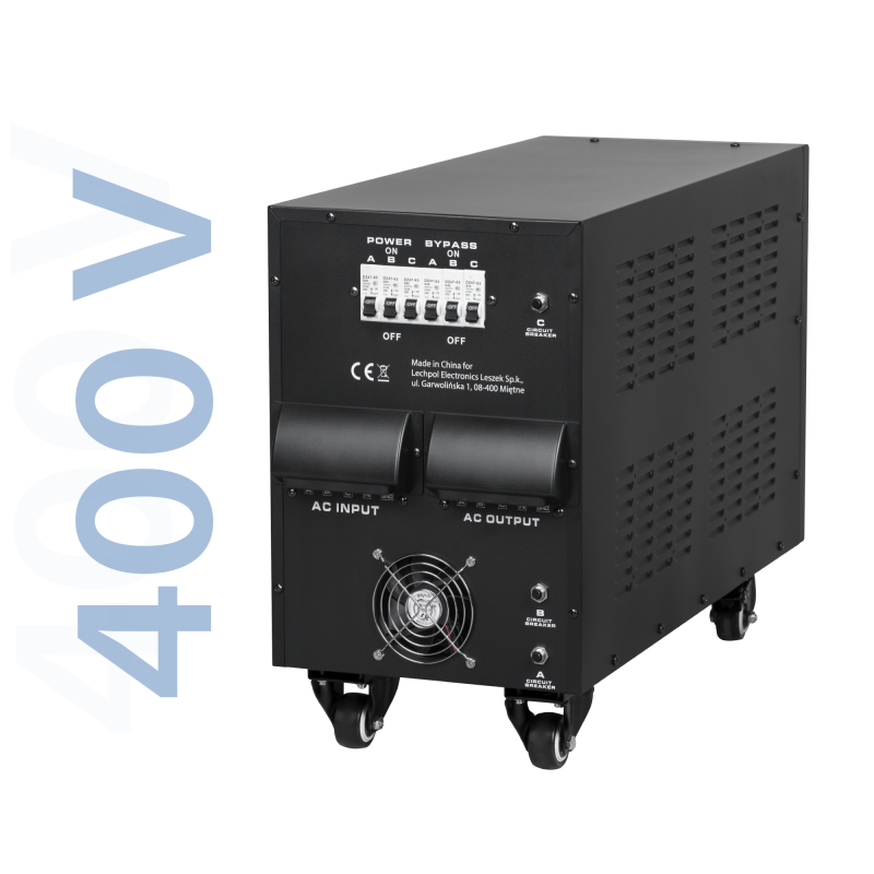 Automatyczny trójfazowy stabilizator napięcia KEMOT PROavr-25k