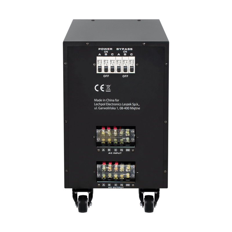 Automatyczny trójfazowy stabilizator napięcia KEMOT PROavr-30k