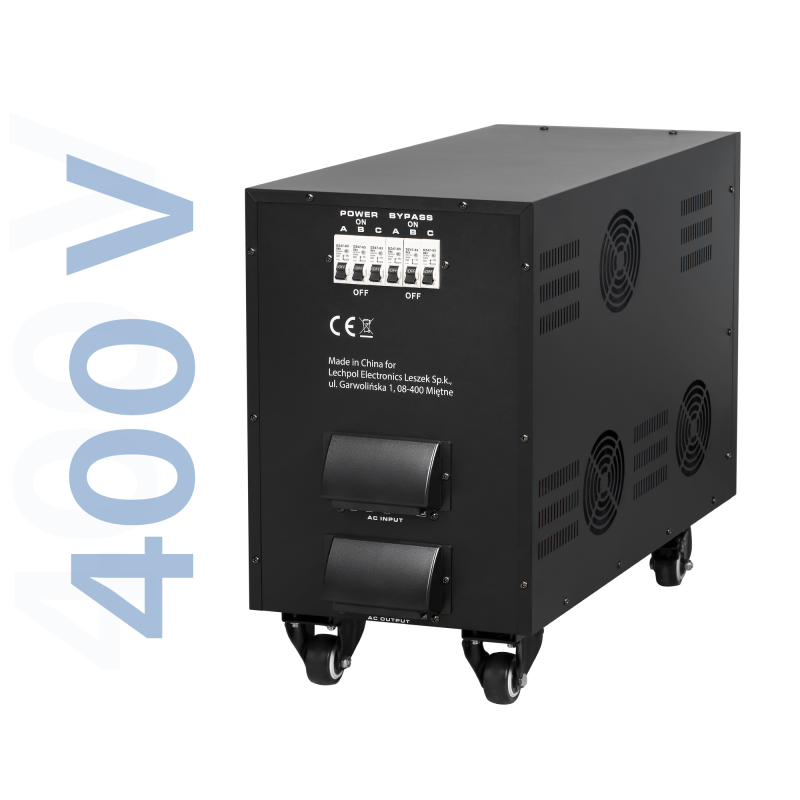 Automatyczny trójfazowy stabilizator napięcia KEMOT PROavr-30k