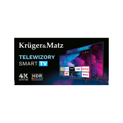 Baner Kruger&Matz - Telewizory Smart TV (200 x 100 cm)