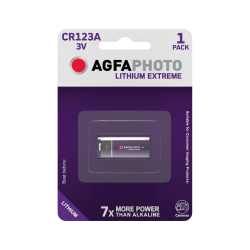 Bateria AgfaPhoto CR123 1szt./blist.