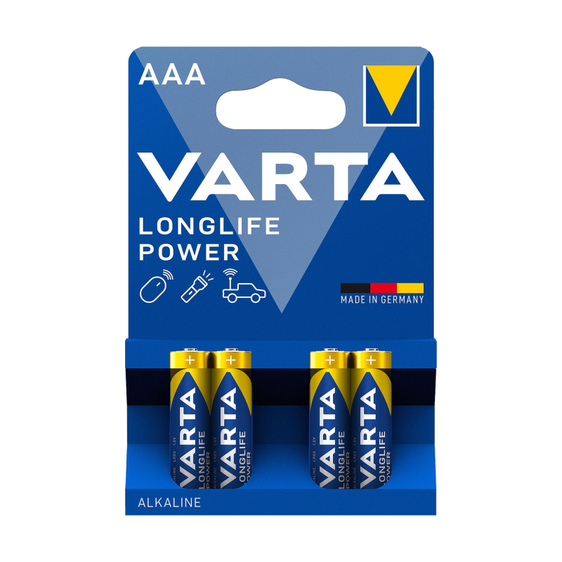 Bateria alkaliczna VARTA LR03 LONGLIFE 4szt./bl.