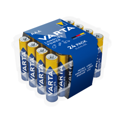 Bateria alkaliczna VARTA LR03 Longlife Power CVP24 24szt./box