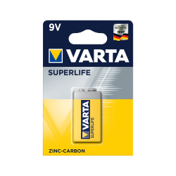 Bateria VARTA 9V SUPERLIFE 1szt./bl.